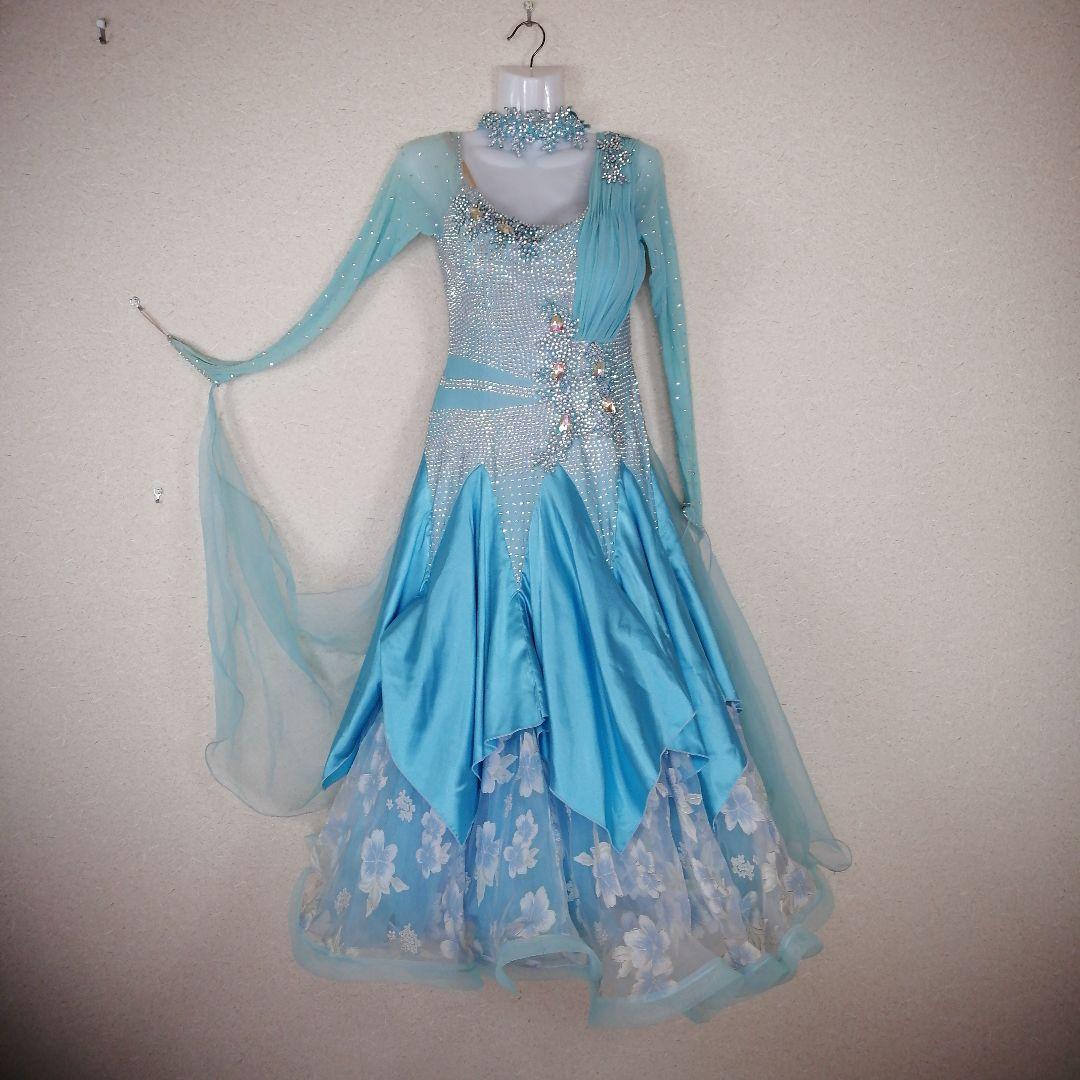 社交ダンス衣装 ダンス衣装 ドレス ラテン スタンダード 5993 garuda_3276