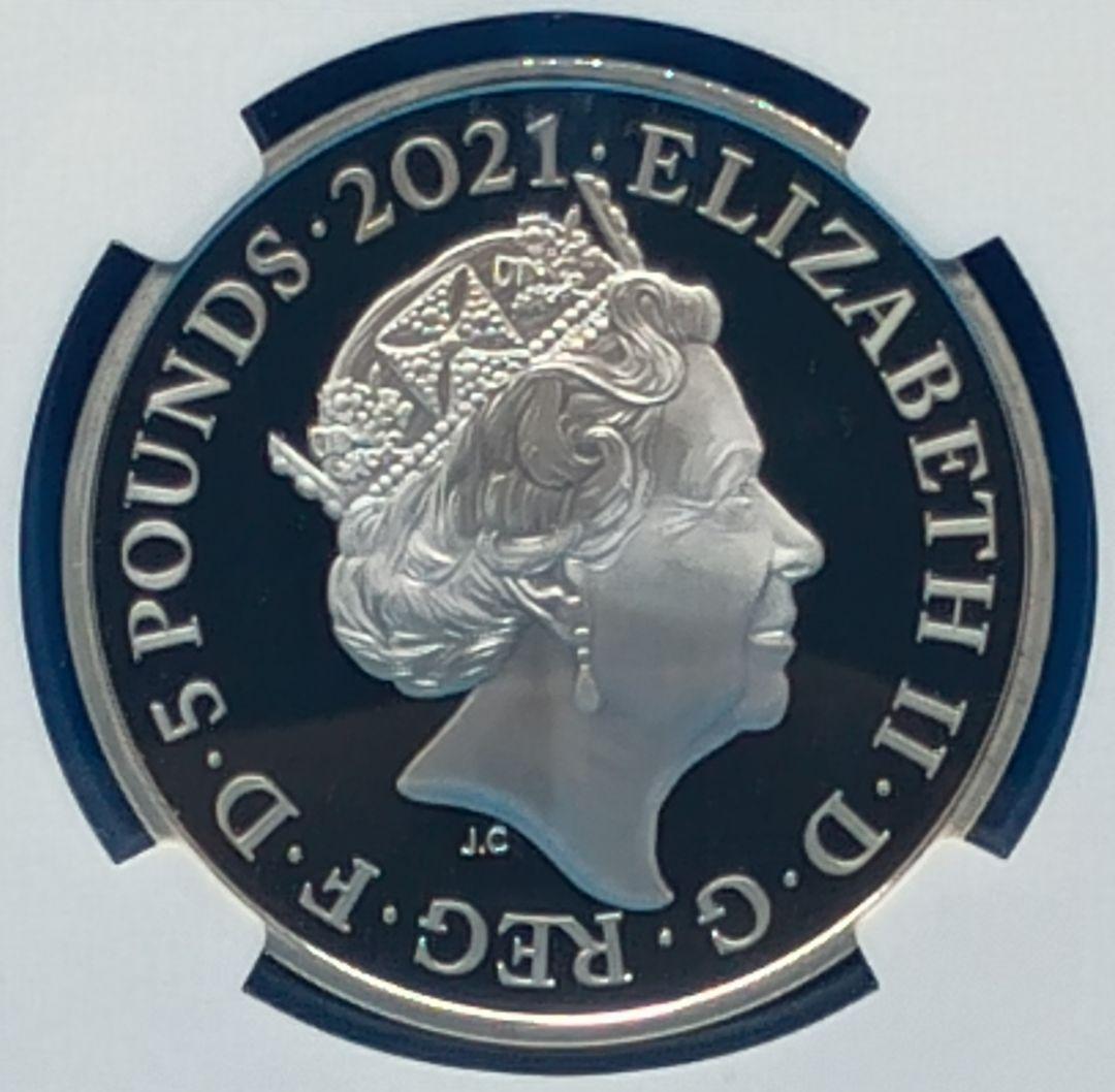 2021 イギリス エリザベス女王生誕95周年 £2 銀貨 NGC PF70UC - メルカリ