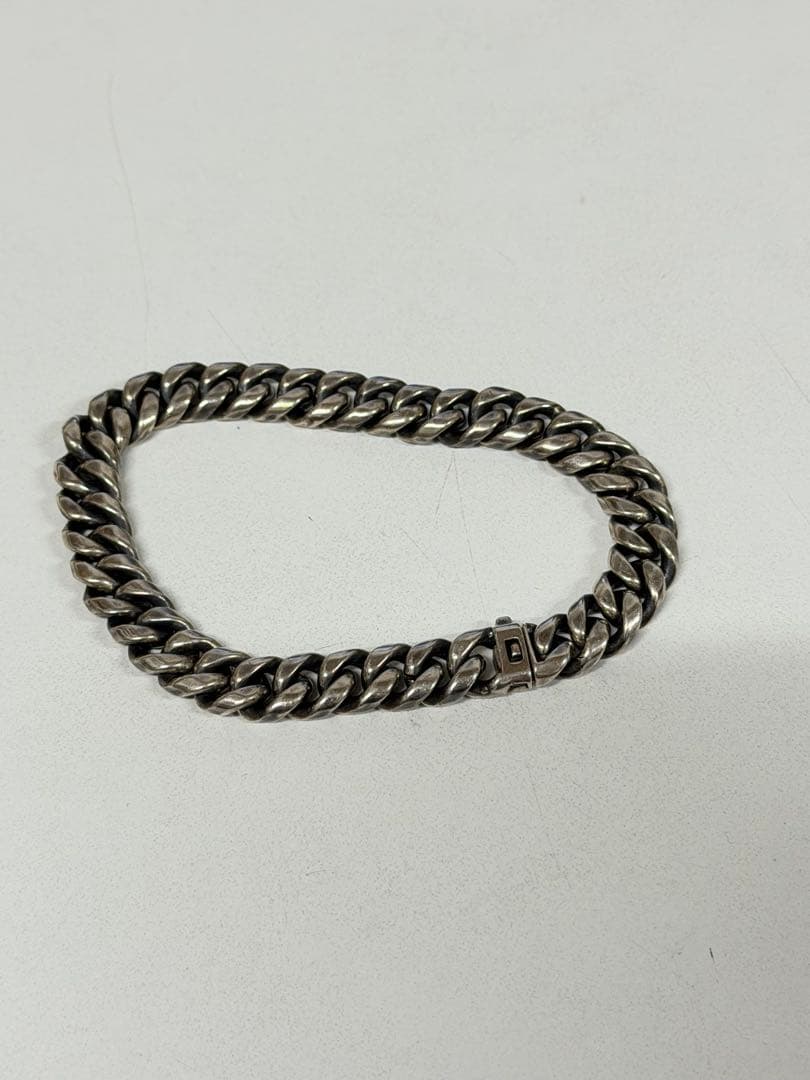 シルバー チェーン ブレスレット 約20cm