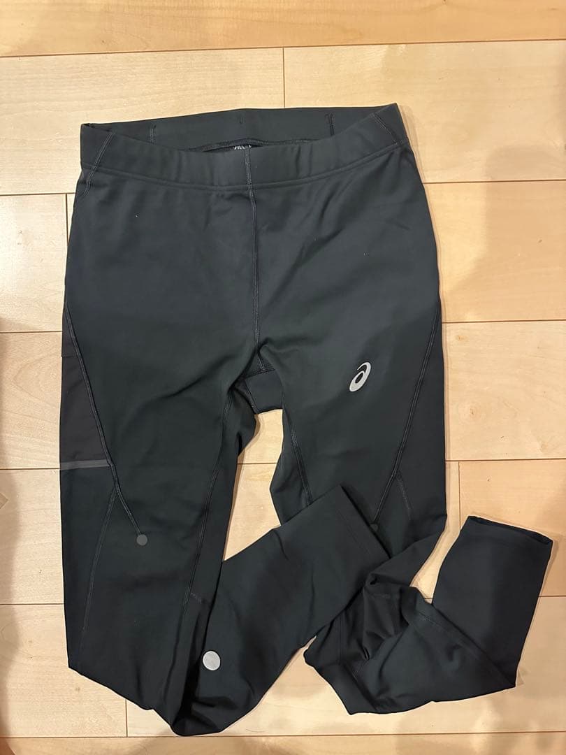 ASICS ROADランニングウィンタータイツ Mサイズ 2011D089