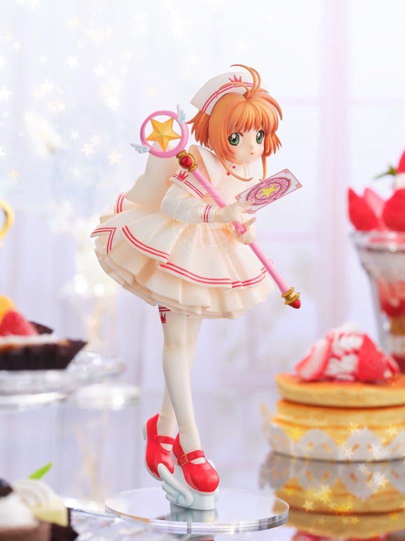 カードキャプターさくら フィギュア　木之本桜　ナース服Ver ATSUMI