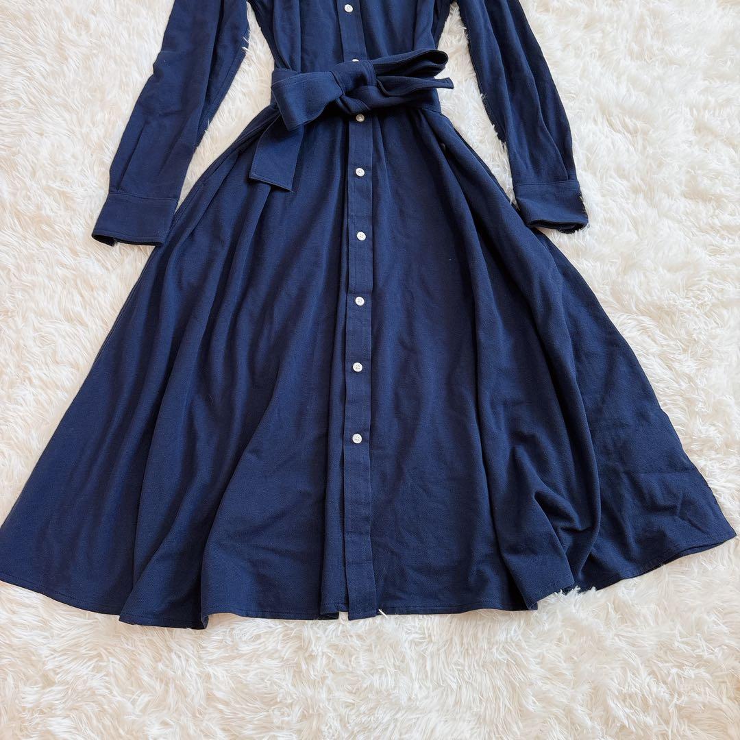 未使用タグ付き ラルフローレン ロングスリーブカジュアルドレス