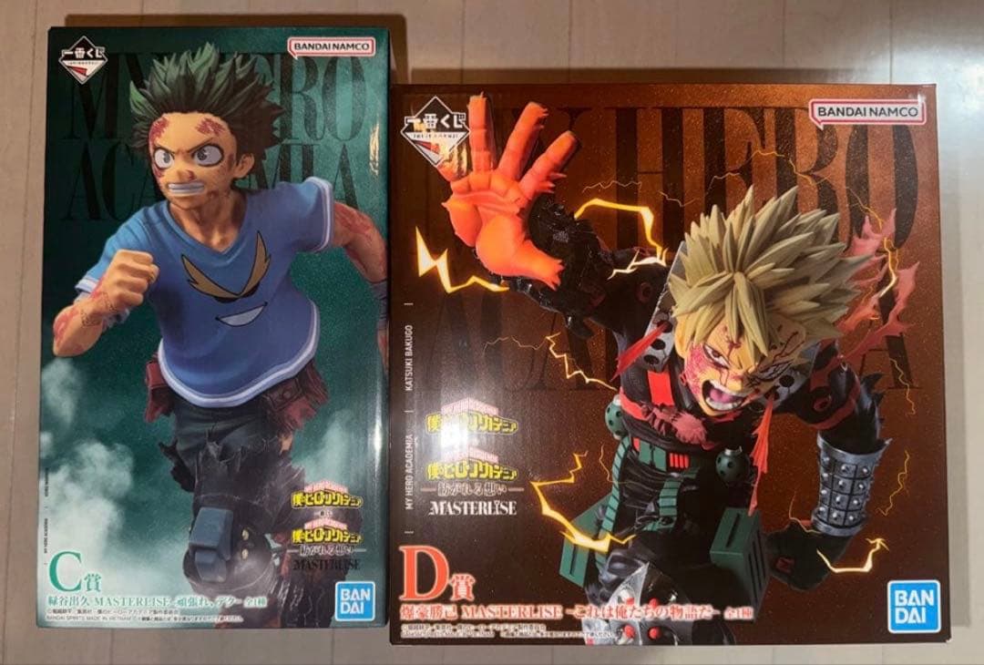 一番くじ 僕のヒーローアカデミア　C賞 D賞 紡がれる想い　2点セット