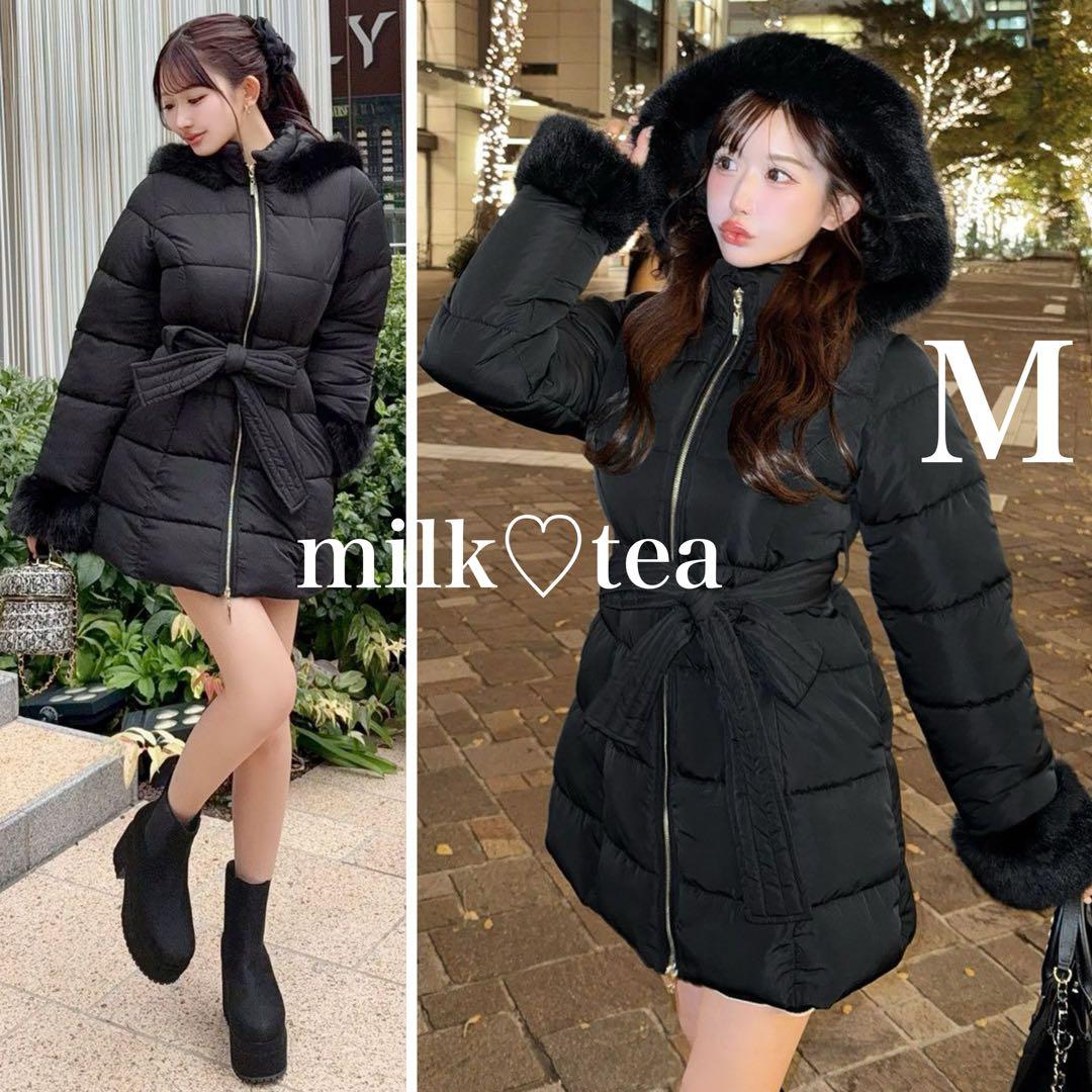 新品タグ付き シェリミー くびれリボンファイバーダウン Cherimi Rady