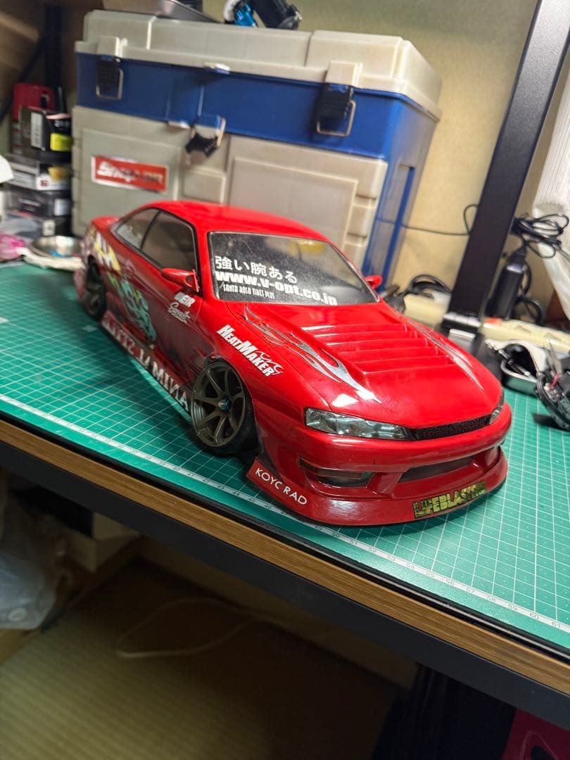 パンドラ？　S14シルビア後期 ラジドリ　ボディのみ パンドラRC(Pandora RC)/PAB-3172/NISSAN シルビア S14後期<ORIGIN公認