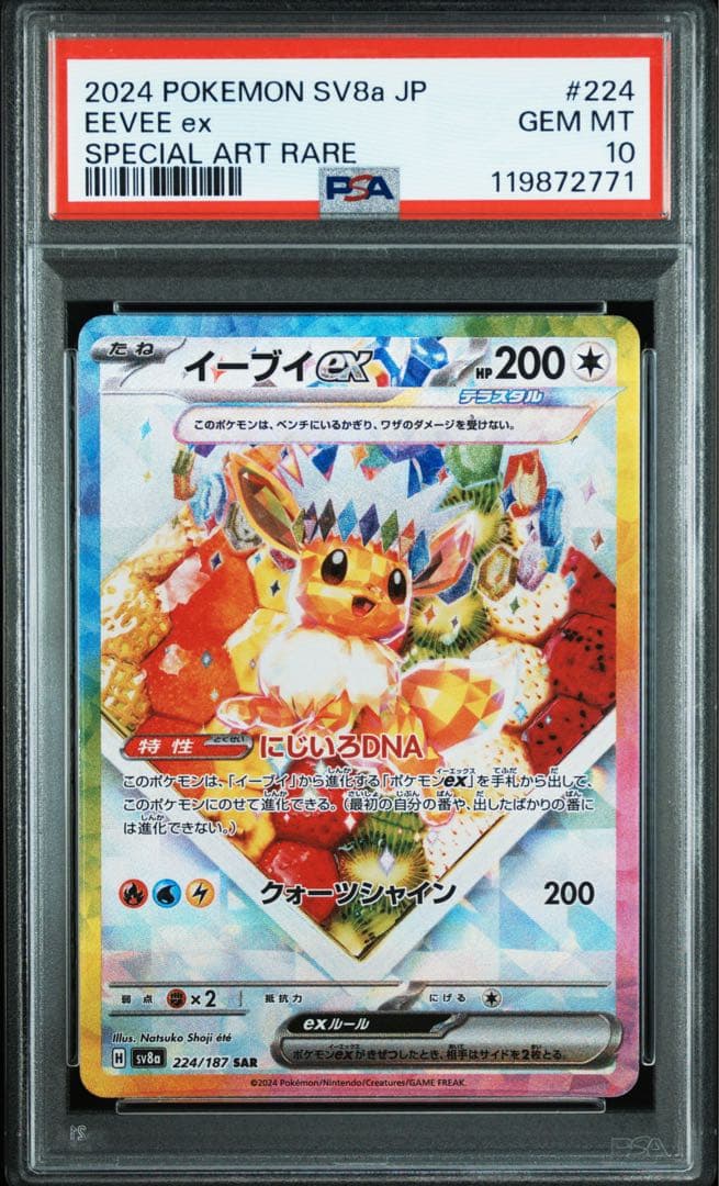 ［PSA10］ポケモンカード　イーブイex SAR