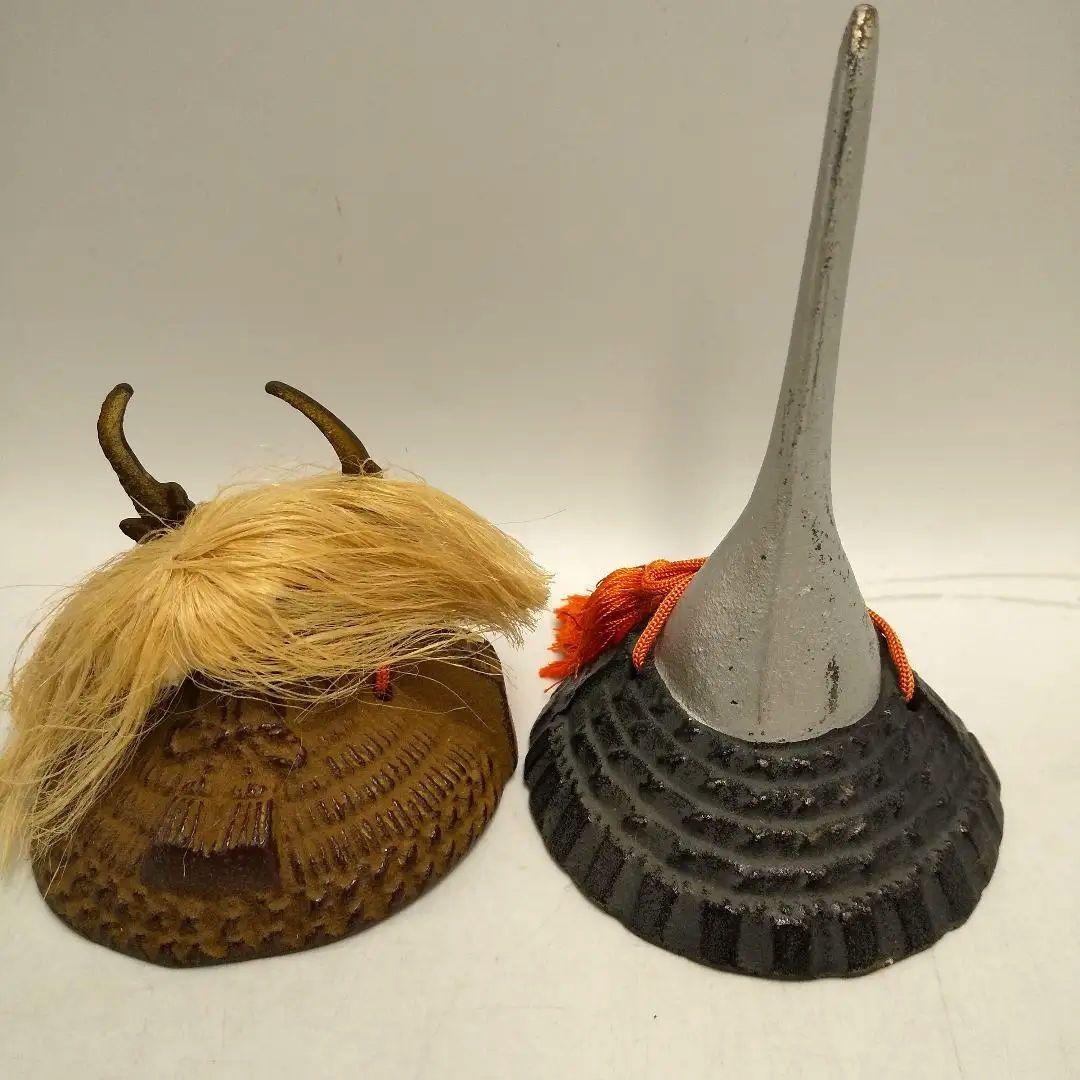 風雷様専用 ミニ兜 アンティーク 昭和レトロ 五月人形 戦国武将 古道具