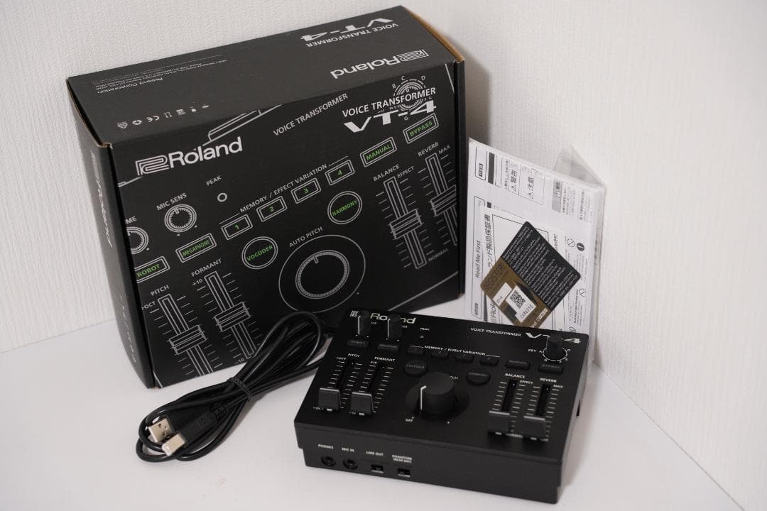 Roland VT-4 ボイス トランスフォーマー ボイストランスフォーマー