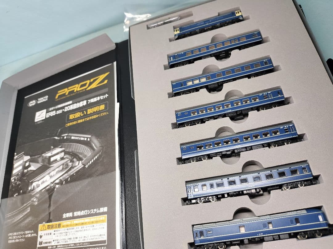 東京マルイ EF65-500・20系 ブルートレイン寝台客車 PZ1-001