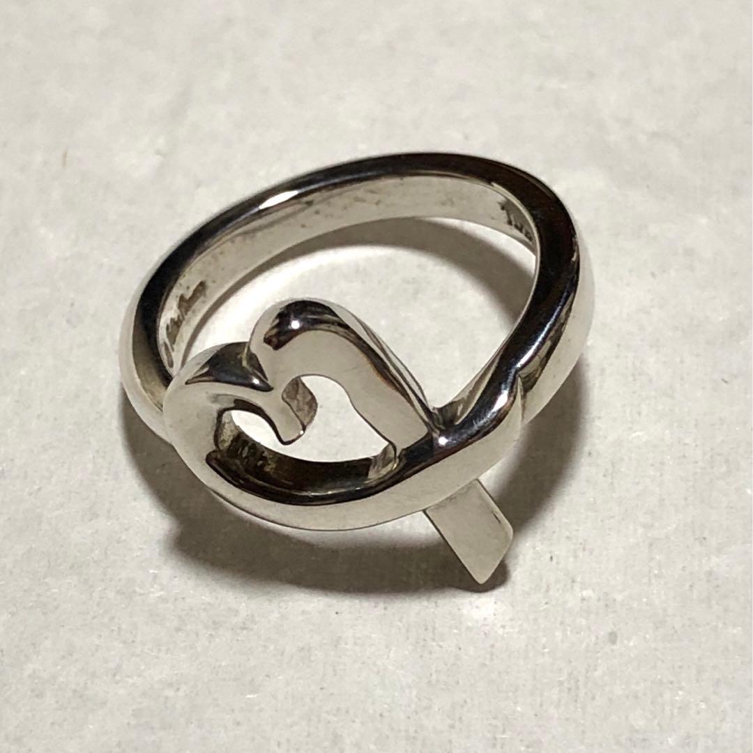 ティファニー　未使用　リング　ラビングハート　シルバー　925 TIFFANY&Co.（ティファニー） 10.5号 リング・指輪 ラビングハート