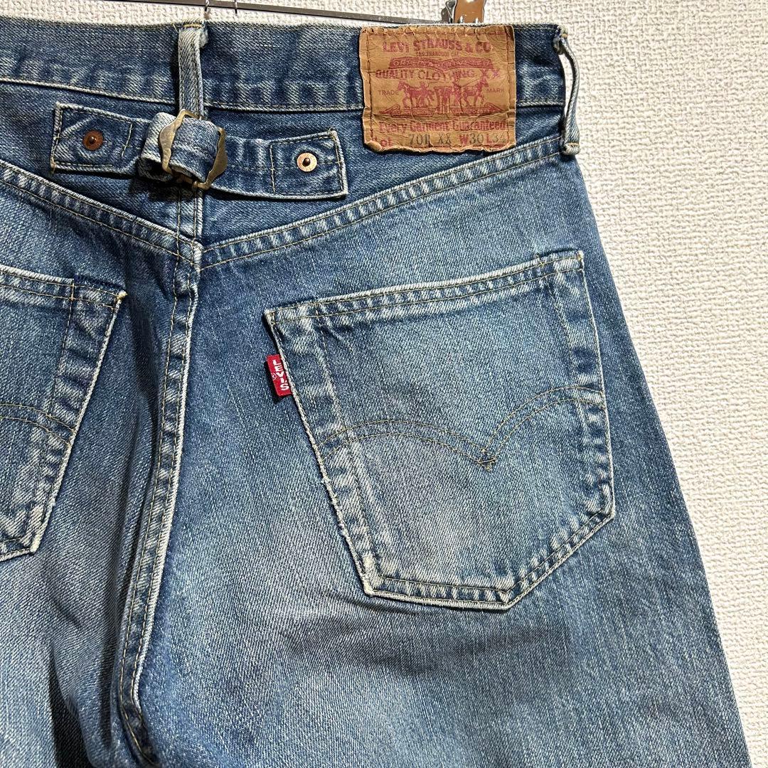 リーバイス 701XX 復刻 ビッグE 赤耳 J22 セルビッチ シンチバック