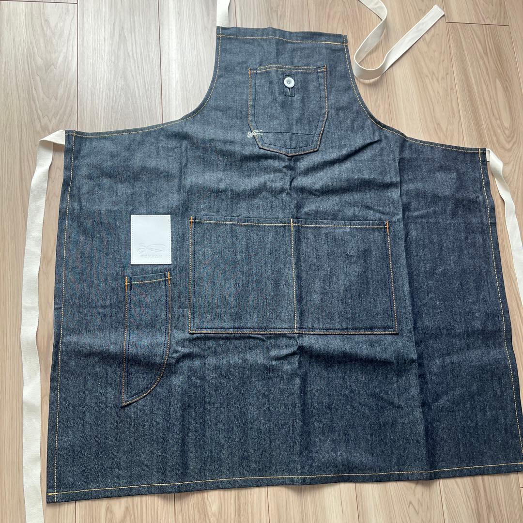 DENHAM デニム素材　エプロン