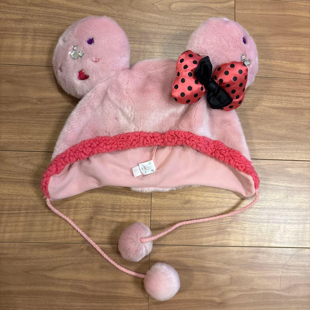 ディズニーファンキャップ　ピンク
