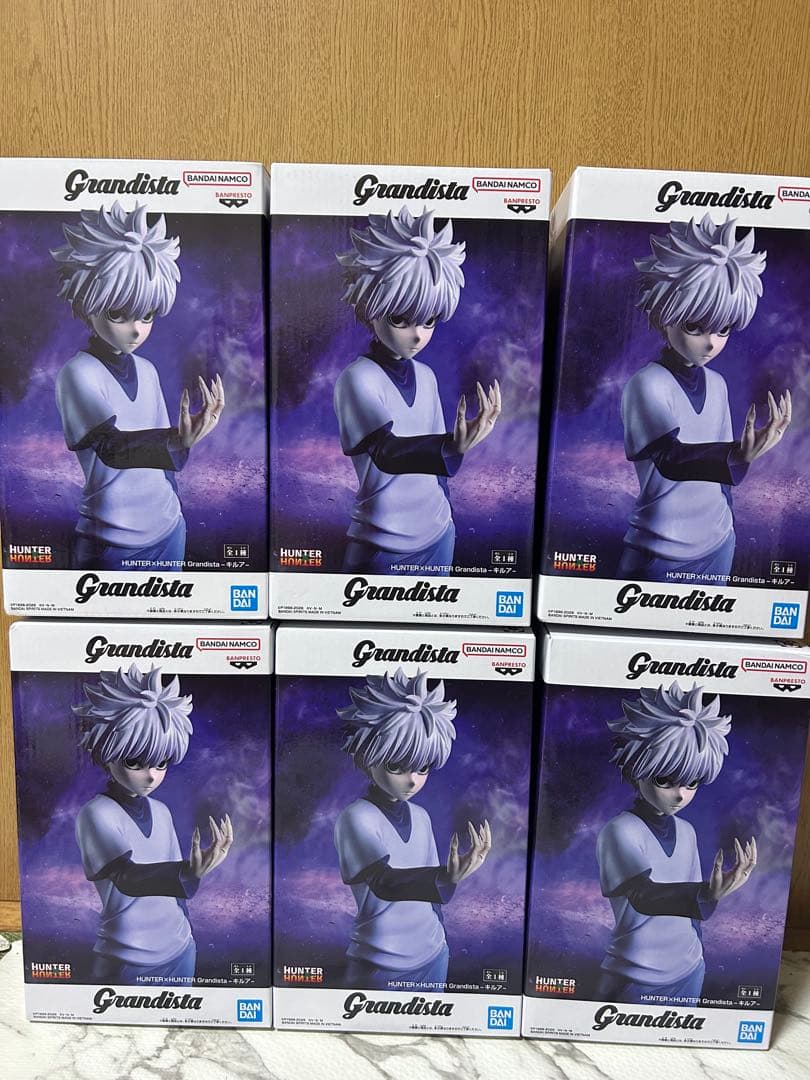 HUNTER×HUNTER Grandista キルア フィギュア×6 HUNTER×HUNTER Grandista-キルア-│株式会社BANDAI SPIRITS（バンダイ