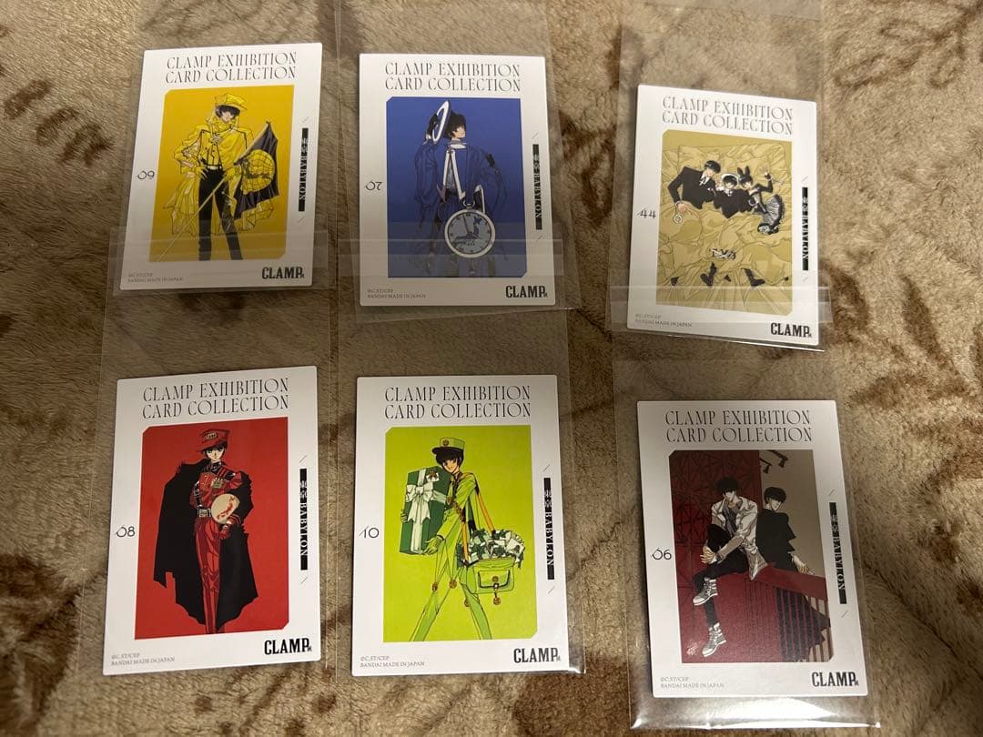 CLAMP EXHIBITION CARD COLLECTION 6枚セット - メルカリ