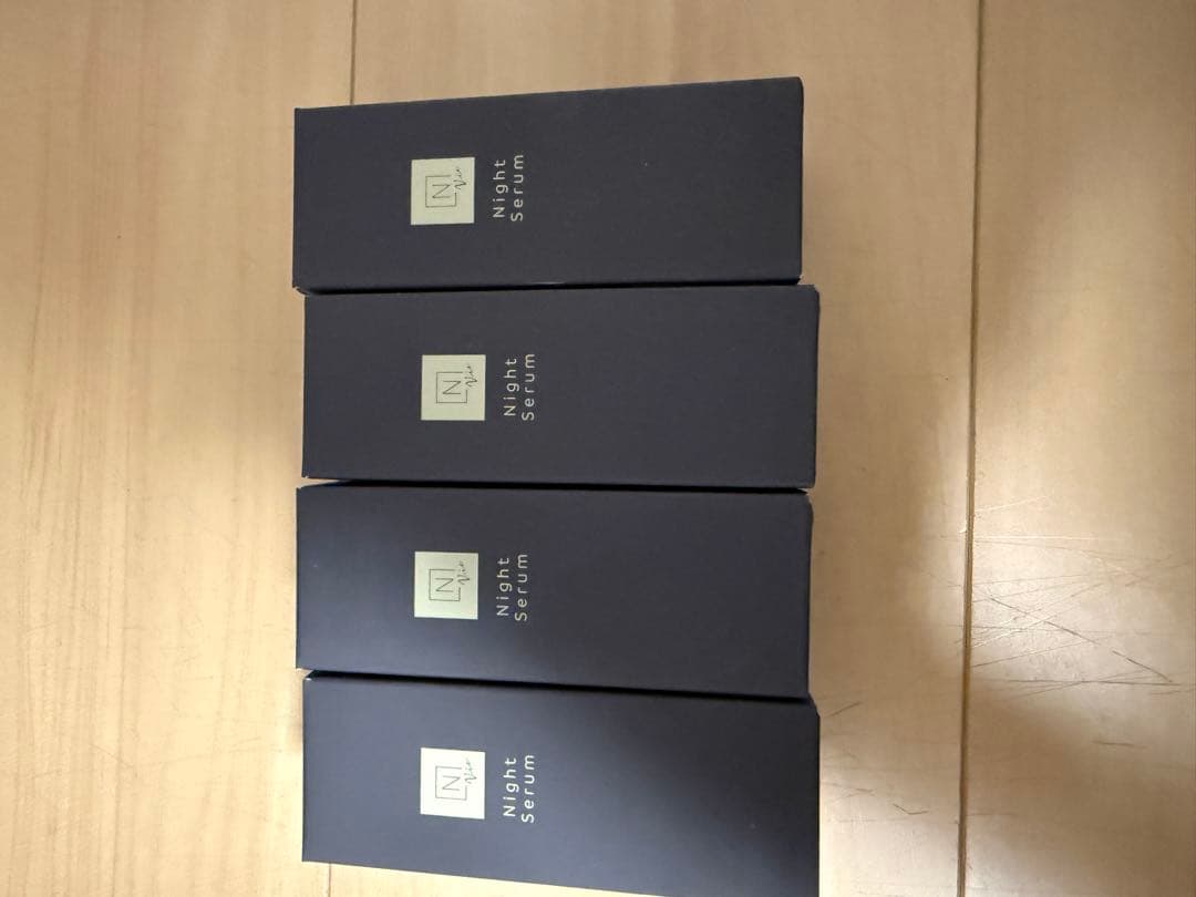新品未開封 エヌオーガニック モイストリペアナイトセラム4本セット