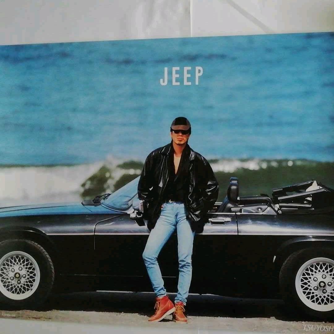 長渕剛 ポスター タペストリー JEEP - メルカリ