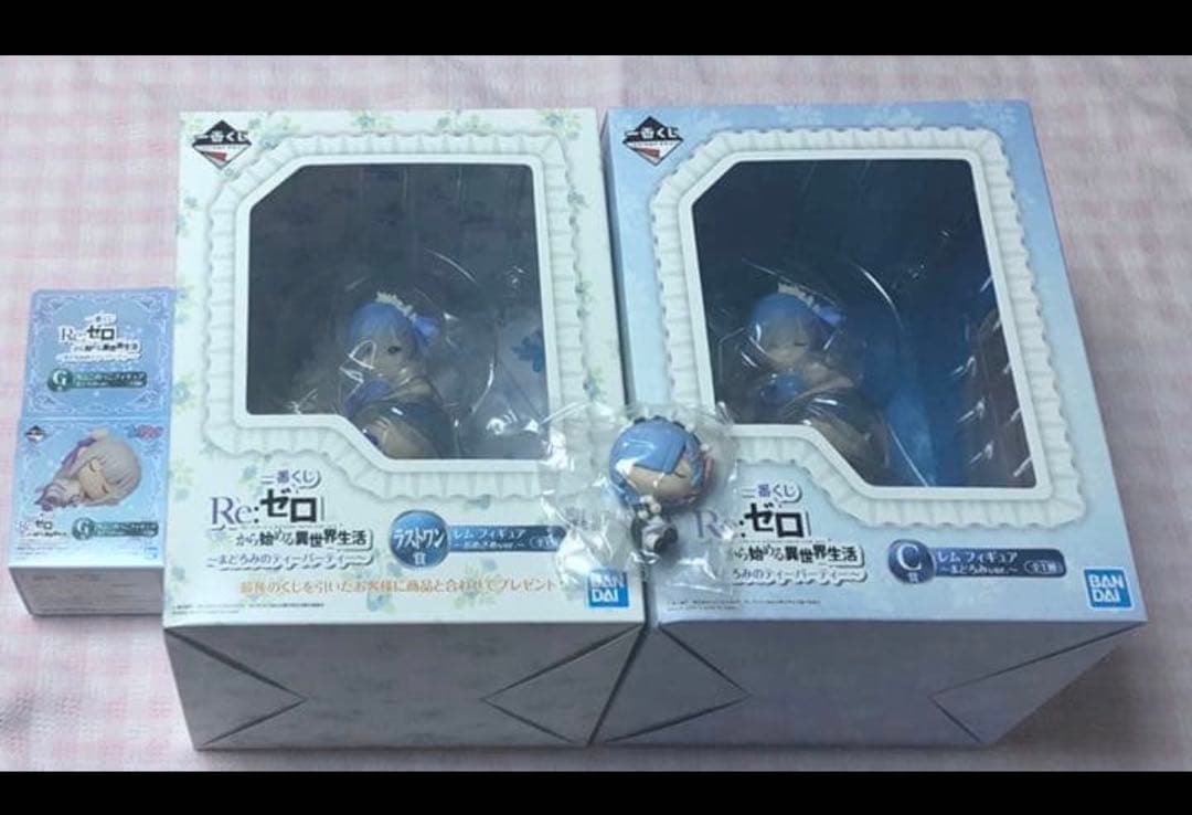 Re:ゼロ レムフィギュア 3個セット