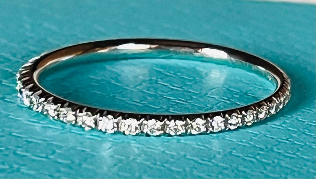 鑑定必須・美品】ティファニー メトロ フルエタニティリング （Gカード