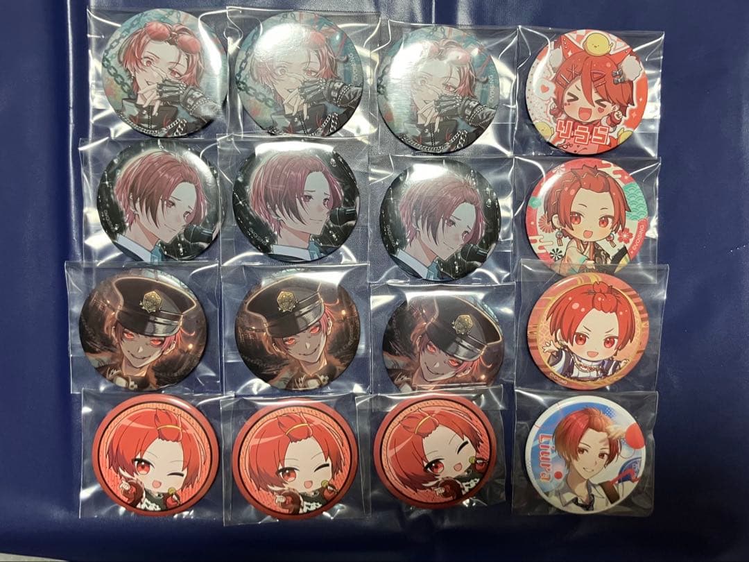 いれいす りうら 缶バッジ16個セット