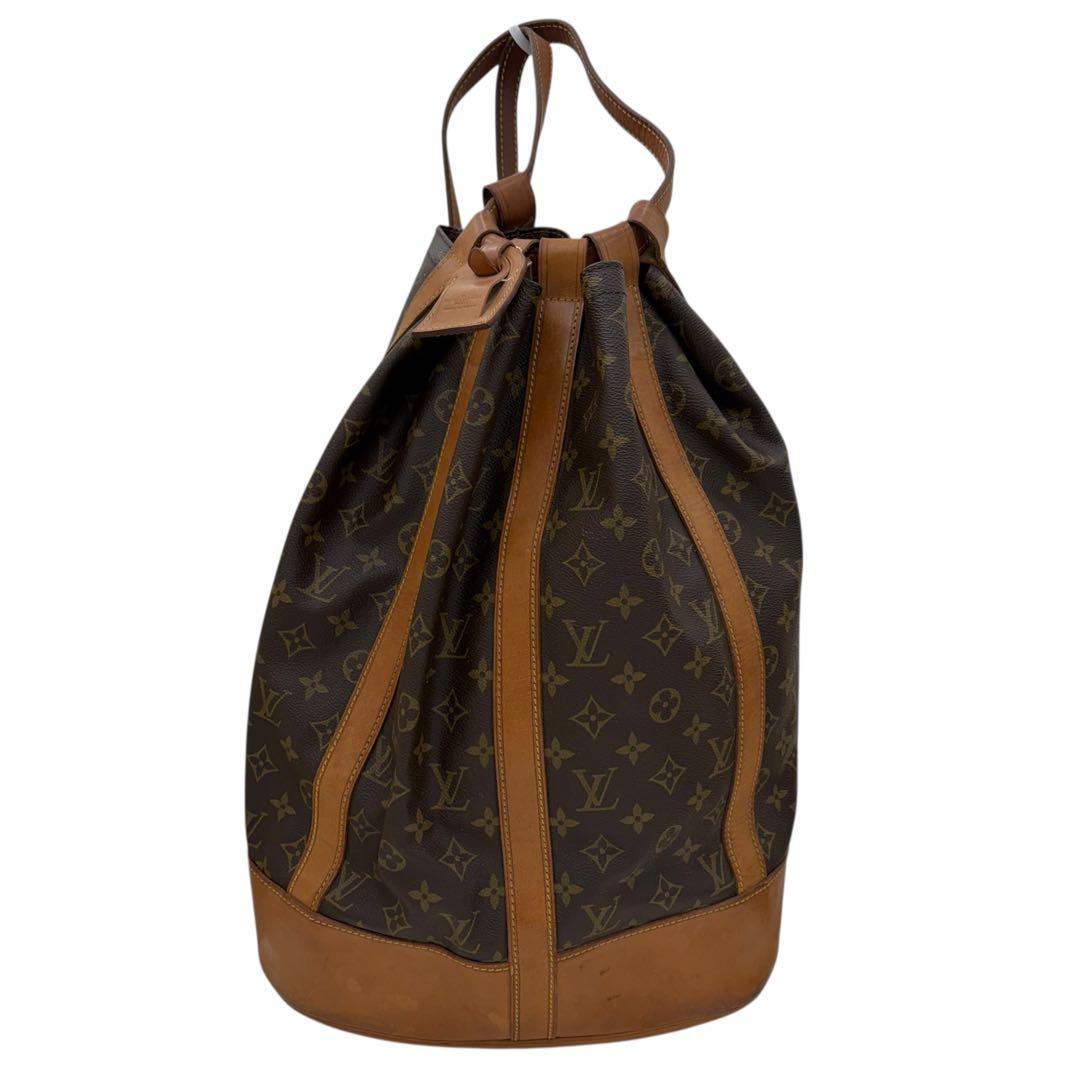 [鑑定済] ルイヴィトン モノグラム ランドネGM ブラウン M42244 ルイヴィトンランドネGM 14145 ブラウン ユニセックス モノグラム
