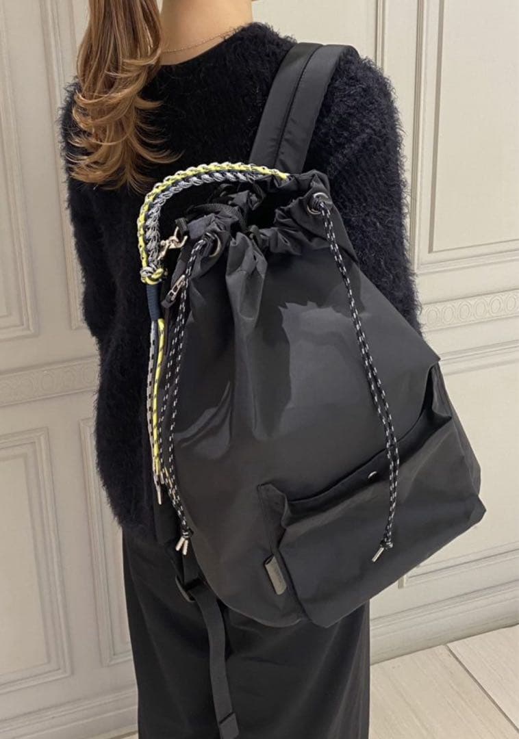 zattu EVERSエバースリュックサックBLACK ナイロンラージバックパック【EVERS/エバース】｜zattu（ザッツ