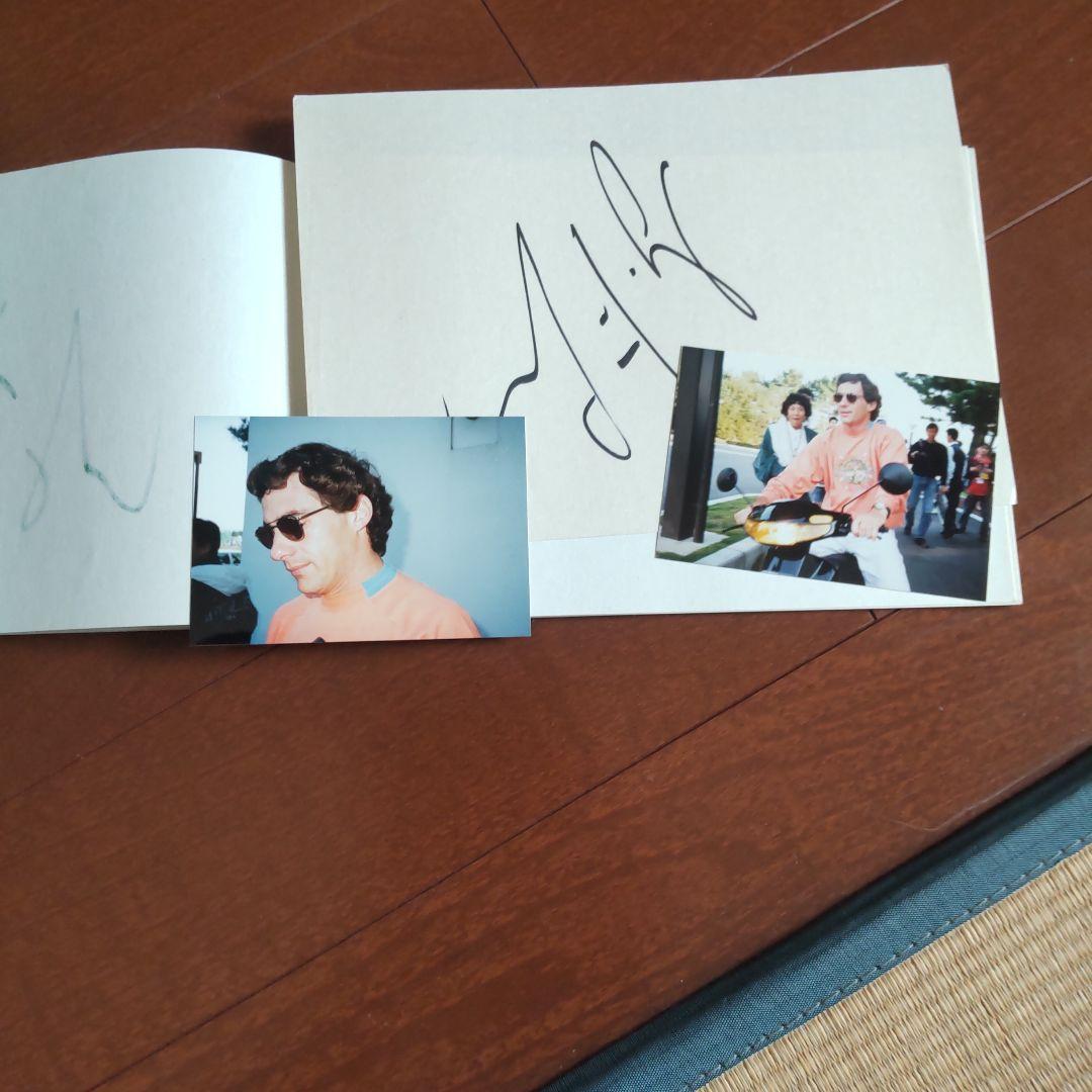 アイルトンセナ サインと写真 Yahoo!オークション - アイルトン・セナ 直筆サイン色紙 生写真付き