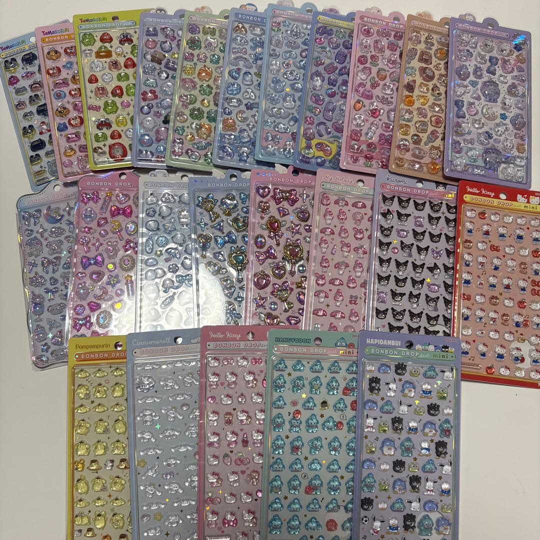【正規品】　ボンボンドロップシール　24種セット