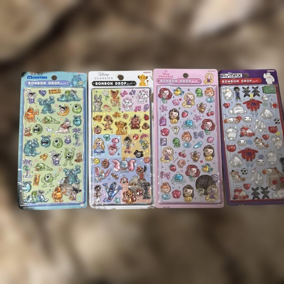 ボンボンドロップシール　ディズニー　4枚セット 楽天市場】ボンボンドロップシール ディズニー 101匹わんちゃん ベイ