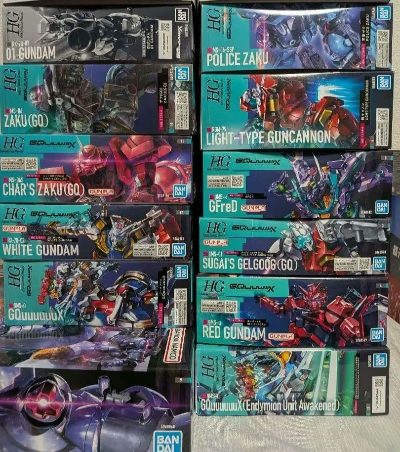 ジークアクス　セット　14点