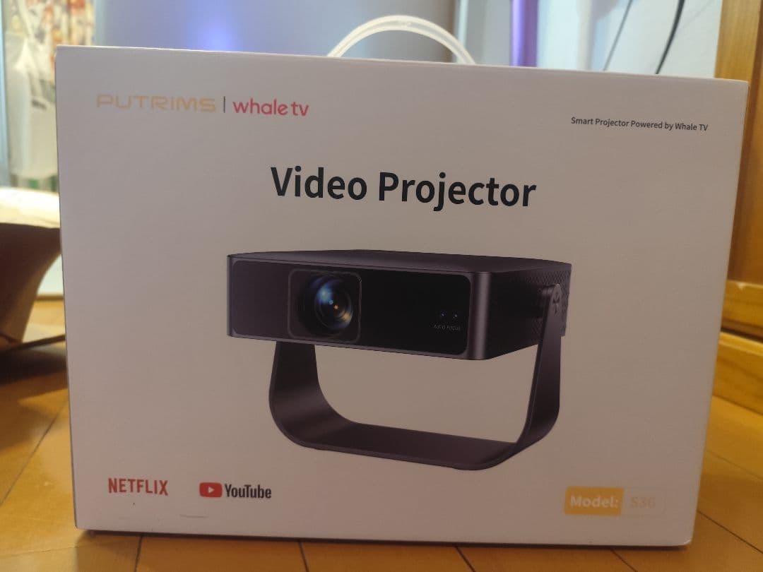 PUTRIMS S36 ブラック プロジェクター 本体 - メルカリ