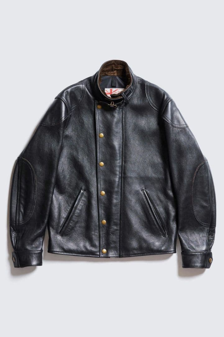 ADDICT CLOTHES ULSTER JACKET レザー