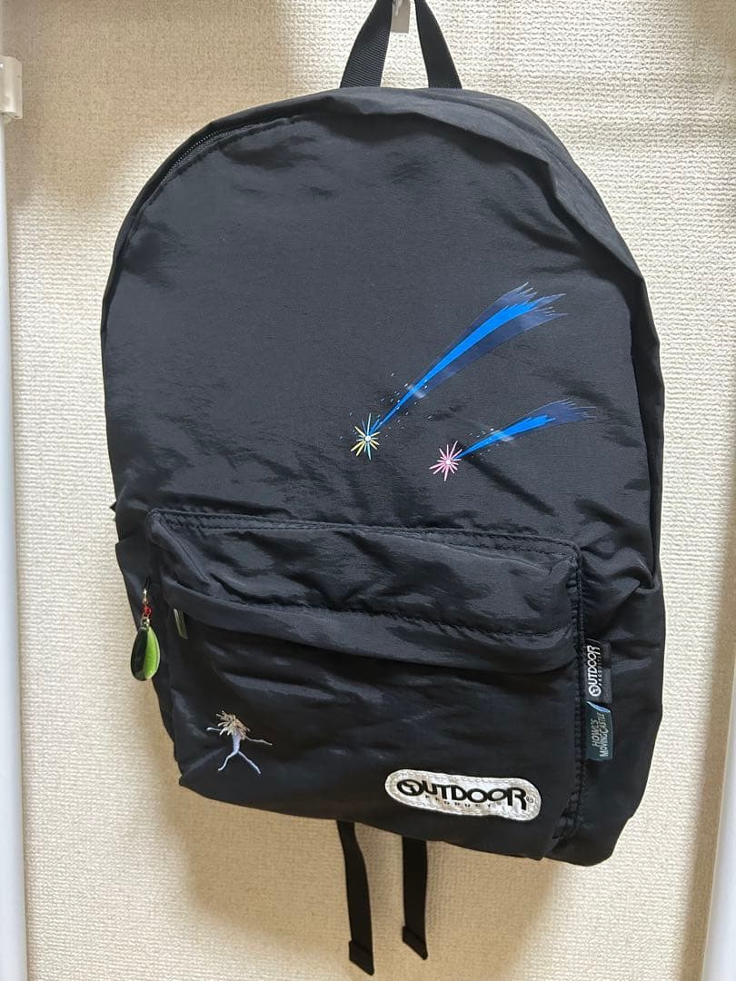 OUTDOORハウルの動く城コラボリュック（未使用タグ付き）