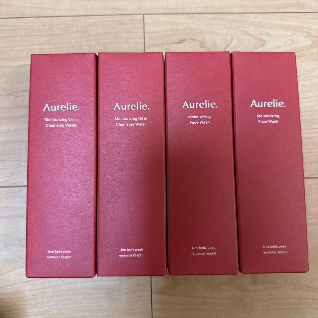Aurelie クレンジングウォーター洗顔料セット