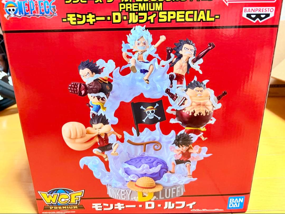 モンキー・D・ルフィ WCF PREMIUMとSHFiguartsのセット。