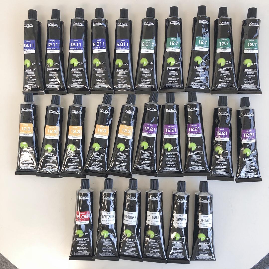 イノアカラー　ハイリフト　ヘアカラー剤　26本セット