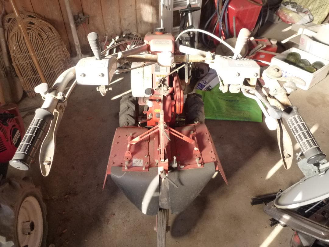 マメトラ管理機　MC－５０３ロータリー付　引取限定