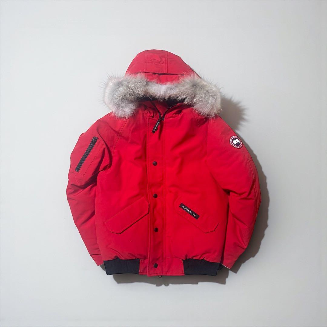 ぴ*ん様 ✨未使用級✨ カナダグース ランドルボンバー レッド Lサイズ 14-