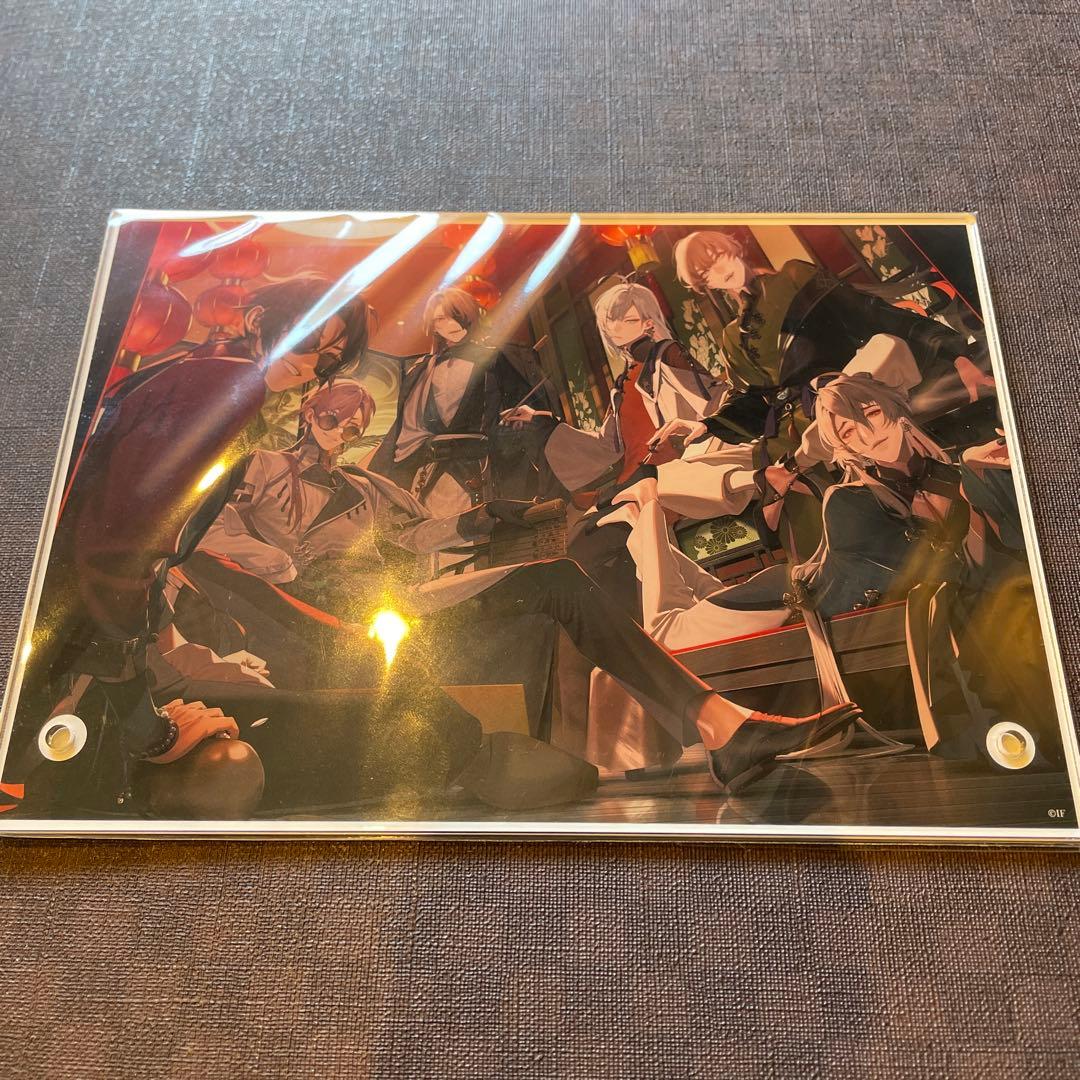 秋風商店　終ヴィル　アクリルパネル　2024　オトメイト　シアン　アンクゥ 終遠のヴィルシュ 終ヴィル 秋風商店 2024 シアン 缶バッジ アクリル