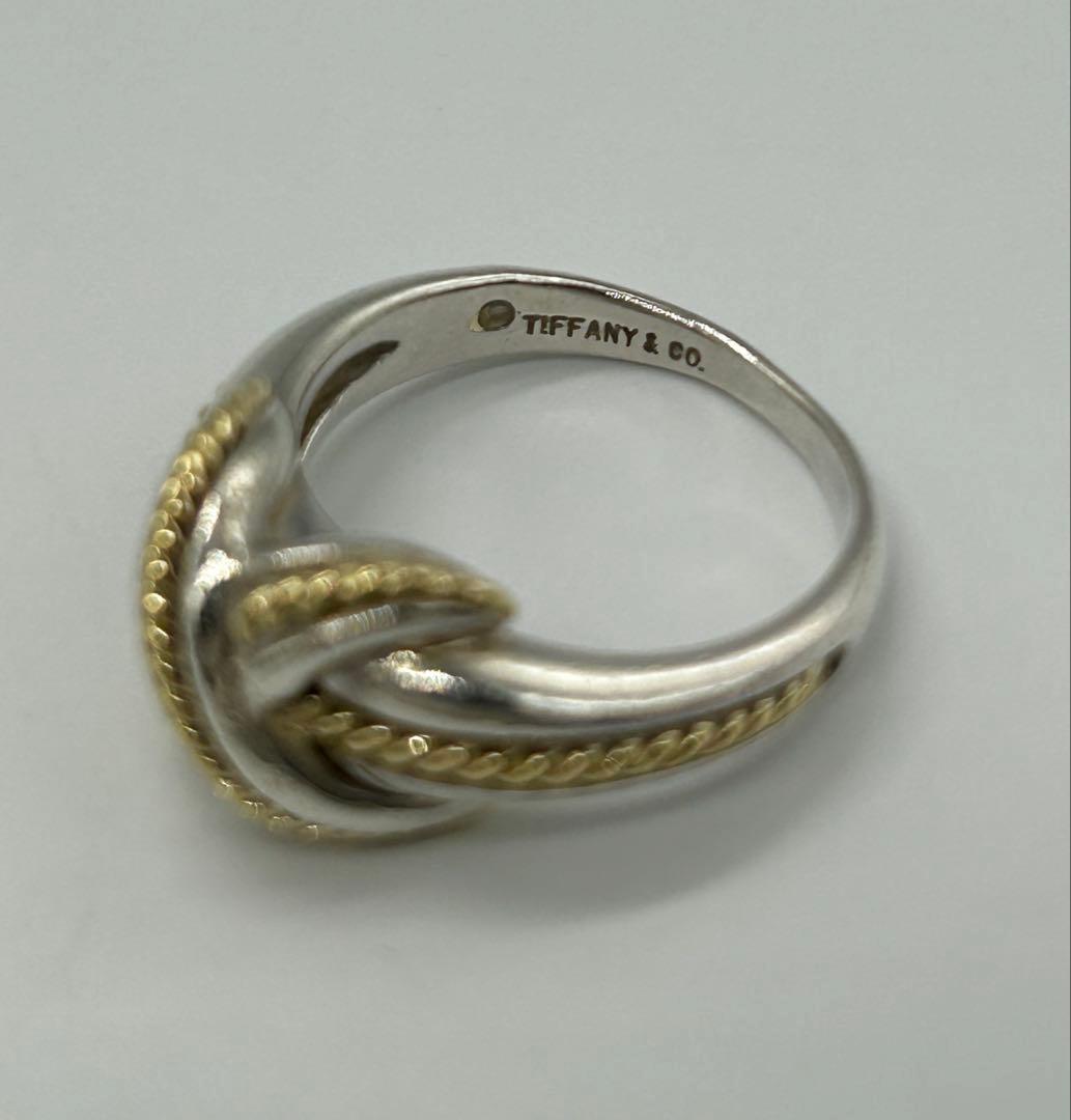 ティファニー TIFFANY シグネチャークロス リング 14号 コンビ - メルカリ