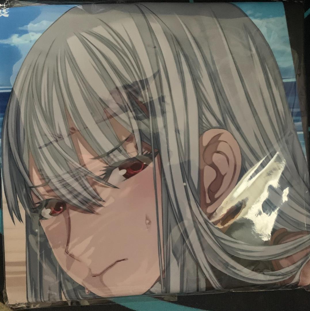 本庄雷太展　戦場のヴァルキュリア バスタオル (セルベリア　寝そべり／水着）