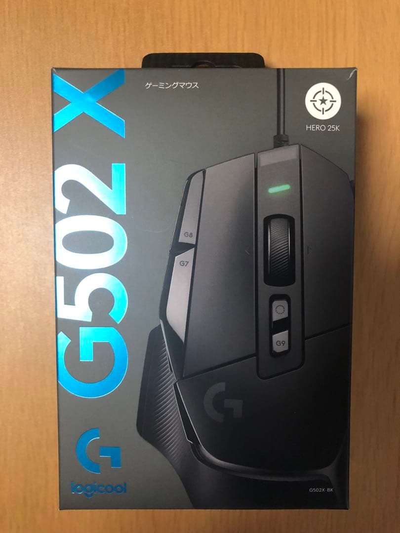 【新品】Logicool G502X 有線モデル ゲーミングマウス 黒 ゲーミング マウス G502 X ブラック G502X-BK [光学式 /有線 /13ボタン