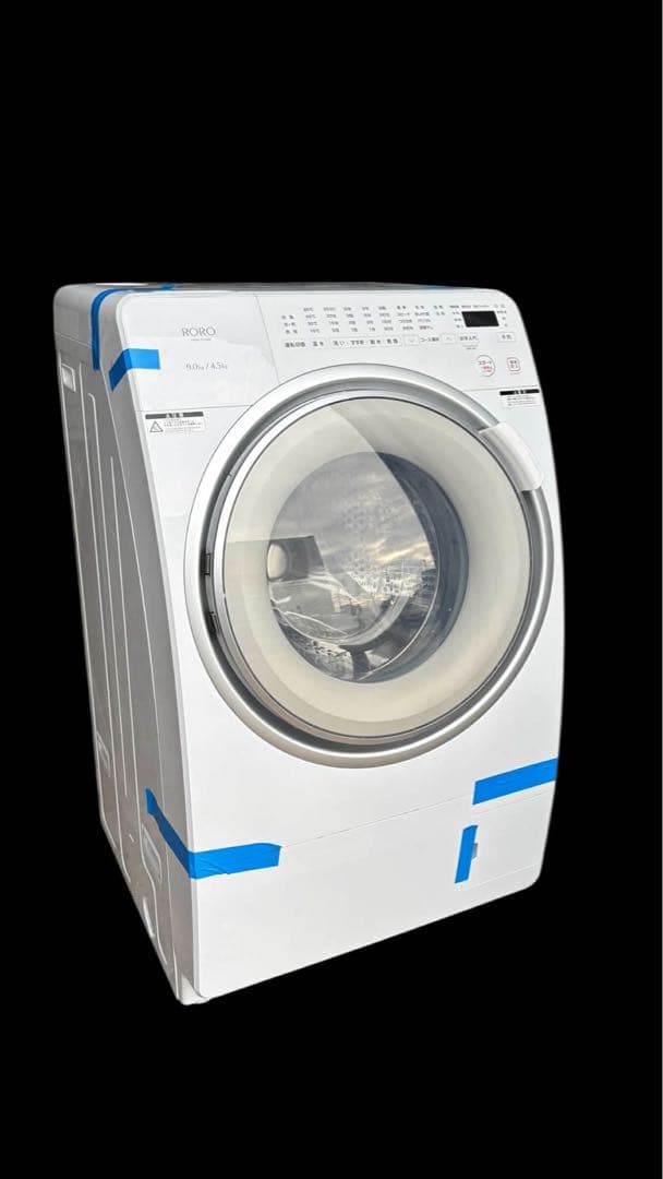 未使用に違い2025年製ドラム式洗濯乾燥機RORO YWM-YV90N - メルカリ