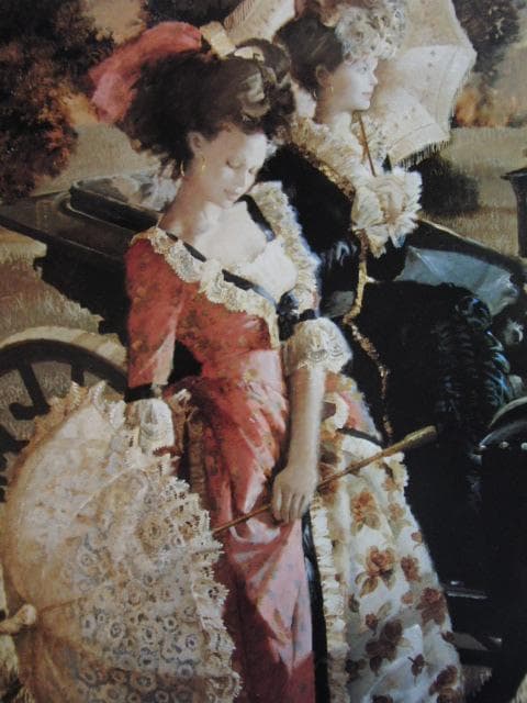 宮永岳彦、碧、大判・希少な画集より、新品高級額・額装付、状態良好