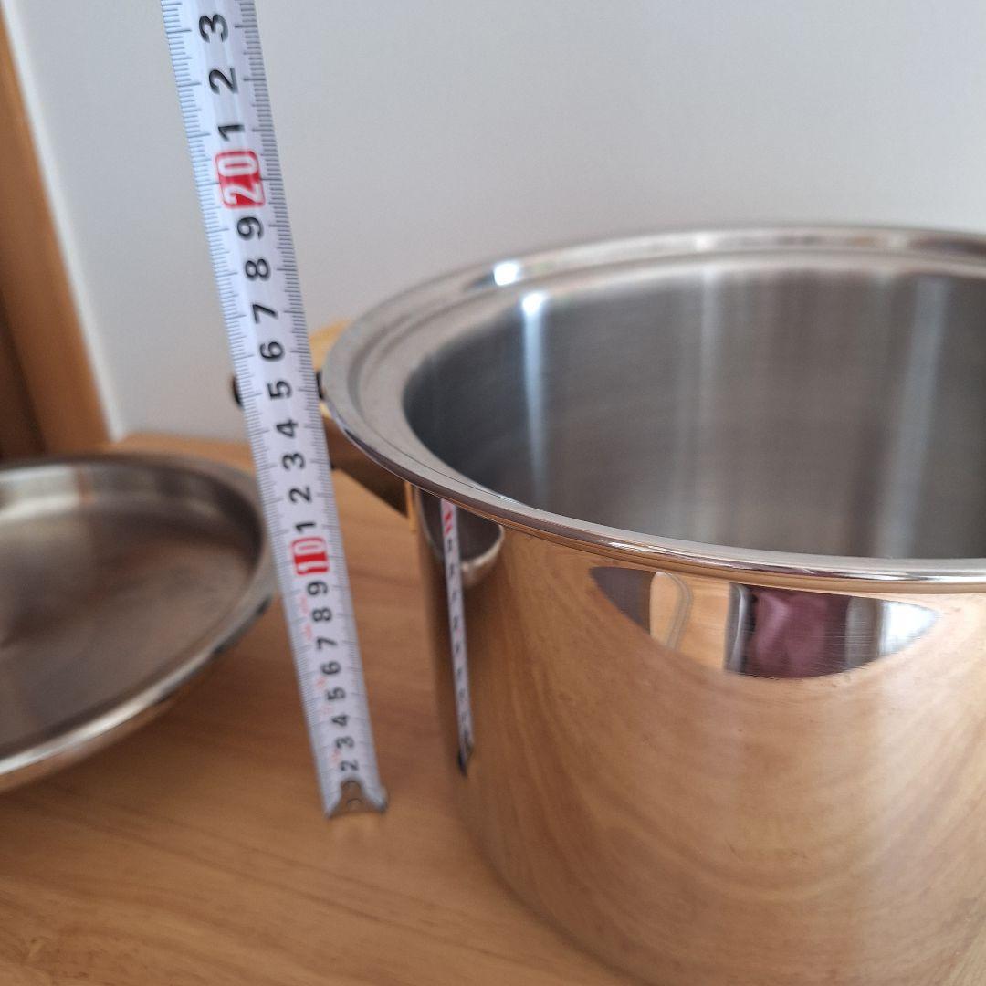 タッパーウェア レインボークッカー 21cm 寸胴鍋 両手 - メルカリ