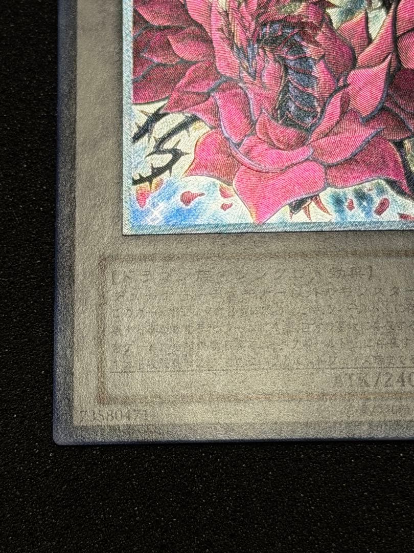 超極美品〜完美品級】ブラックローズドラゴン レリーフ 深掘り，5つ目