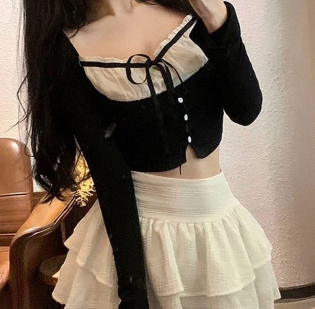 andmary アンドマリー Mew frill tops 風 トップス - メルカリ