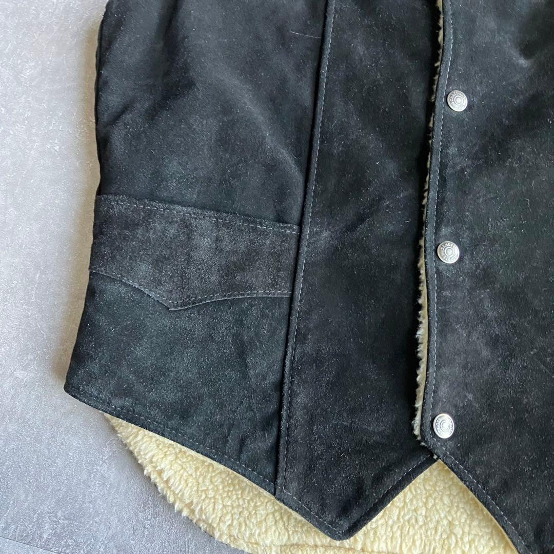 Schott 366V COWSPRIT VEST スウェード ベスト M - メルカリ