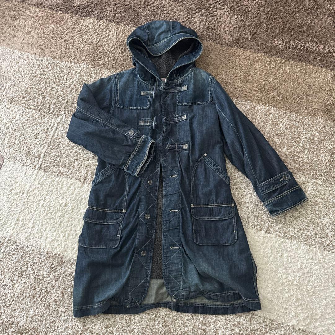 TOBILA ダッフルコート　デニム