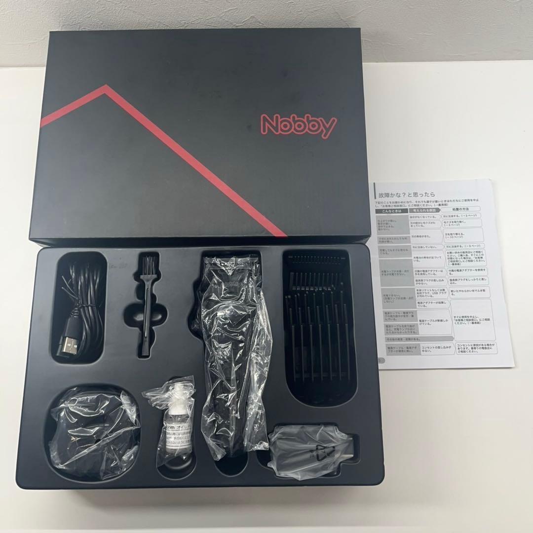 美容室　業務用　Nobby ノビー　ヘアカッター　NBT1200 美品 ブラック